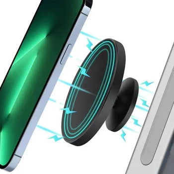 Double-sided Magnētisko Tālruņa Turētājs Magsafe Sporta Velosipēds Skrejceļš iPhone 14 13 12 Pro Max Jebkura Tālruņa, Video Ierakstīšanas