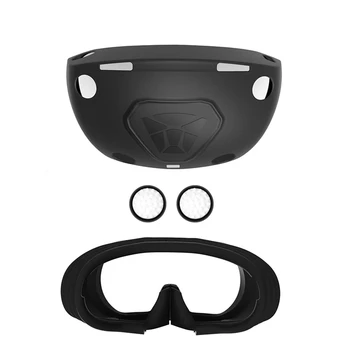 PS VR2 Austiņu Silikona Aizsargs Segtu Anti-Scratch Nomaiņa Sejas Interfeiss Rokturi Gadījumā VR Controler Piederumi