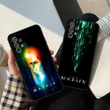 Matrix Filmu Tālrunis Case For Samsung Galaxy S30 S22 S23 S20 S21 Ultra Fe S10 S9 Piezīme 20 10 Pro Plus Vāciņu