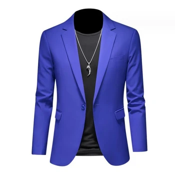2023 boutique modes 6XL vīriešu slim līgavainis kāzu uzvalks jaka biznesa biroja uzvalkā gadījuma tīrtoņa krāsas uzvalks jaka 15-krāsa