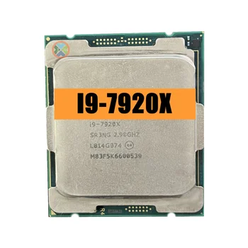 I9 7920X CPU 14 nm 12 Serdeņi 24-Diegi 2.9 GHz 16.5 MB TDP 140W Procesora LGA2066 Desktop X299 Mātesplati Bezmaksas Piegāde