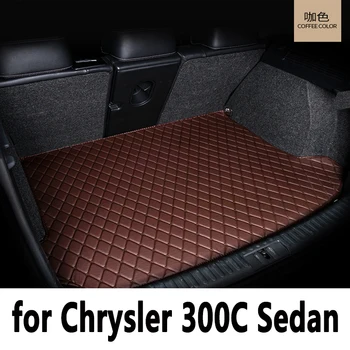 Auto bagāžnieka paklājiņš par Chrysler 300C Sedana 2004 2005 kravas starplikas paklāju interjera aksesuāri vāciņu