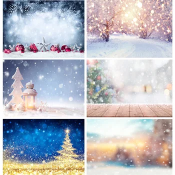 SHUOZHIKE Ziemassvētku Sapnis Fotogrāfijas Fona, Sniegavīrs, Ziemassvētku eglīte Backdrops Foto Studijas Aksesuārus GBSD-01