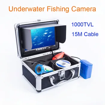 Profesionālās Fish Finder Zemūdens Zvejai, Video Kamera Ar 7