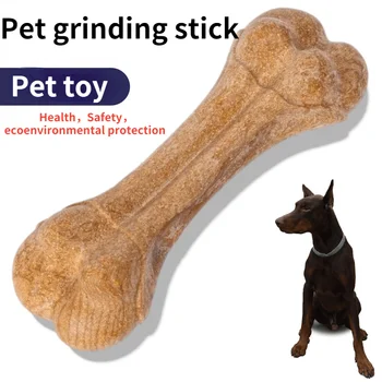 Jaunu Simulācijas kaulu pet rotaļlietas nodilumizturīga košļāt rotaļlietas sunim lieliem suņiem stīvs kucēns piederumi ar priedes koksnes aromāts