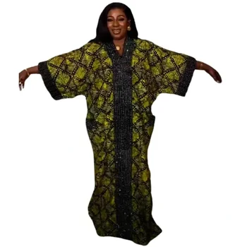 Āfrikas Kleitas Sievietēm Dashiki Sen Maxi Kleita Rudens Vasaras Dāmas Tradicionālo Āfrikas Apģērbu Pasaku Dreess Vetement Femme