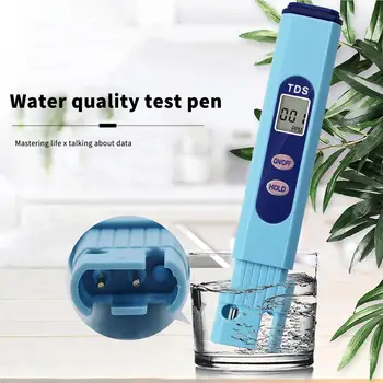 TDS Mērītājs Pildspalvu Kompaktās Enerģijas Taupīšanas Ūdens Kvalitātes Testeri Tīrība Mērījumu Mājas Piederumi Baseini