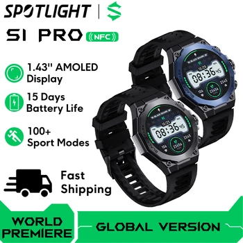 [Pasaules Pirmizrāde] Black Shark S1 Pro Globālo Versiju Smartwatch 1.43