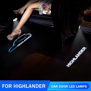 2gab LED Auto Durvīm, Gaismas Lāzera Projektoru Lampas 