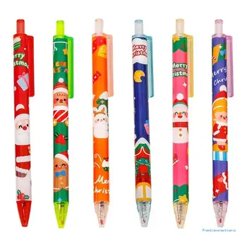10Pcs Ziemassvētku Lodīšu Pildspalvu Bagāžnieka Lodīšu Pildspalvu Smieklīgi Rakstīt Pildspalvas DropShipping