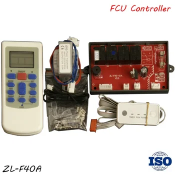 ZL-F40A, Universāls, fan spoles vienības kontrolieris, fcu termostats, hvac termostats