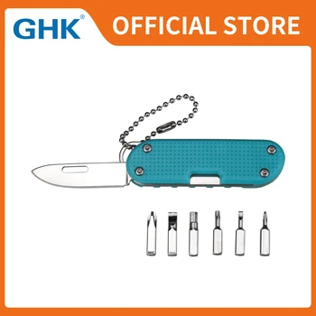 GHK Oficiālais Nelielu Kabatas Multitool ar Plastmasas Rokturi, Keychain, nazis, Skrūvgrieži